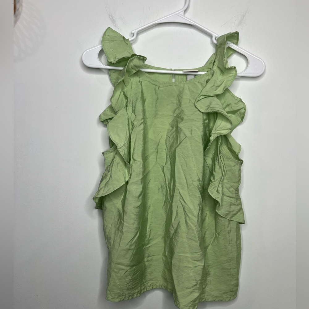 A New Day Ruffle Top New With Tags Size Medium